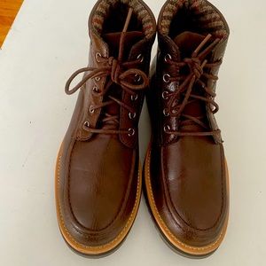 Little boys Steve Madden boots size 2